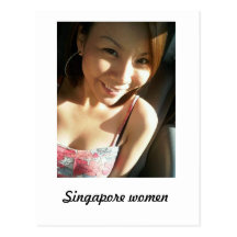 Singapore Women Post Cards