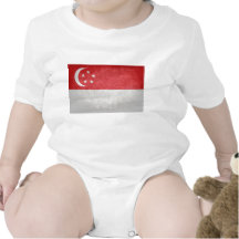 Singaporean Flag Tee Shirt