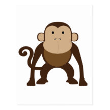Singe Carte Postale