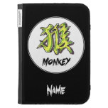 Singe chinois élégant simple frais de signe de zod coque kindle