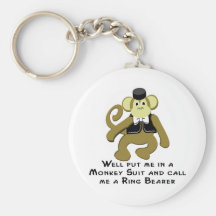 Singe de Ringbearer/ Porte-clés