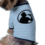 Singer Icon - Karaoke Logo Pet Tee Shirt