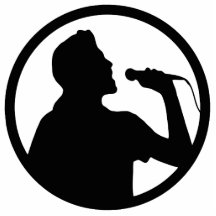 Singer Icon - Karaoke Logo Photo Sculpture