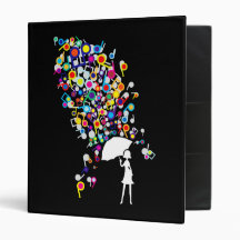 Singin' in the Rain 3 Ring Binder