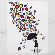 Singin' in the Rain Custom Flyer