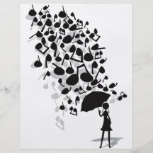 Singin' in the Rain Flyer Design