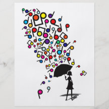Singin' in the Rain Flyer Design