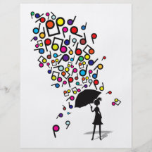 Singin' in the Rain Personalized Flyer