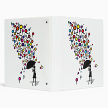 Singin' in the Rain Vinyl Binder