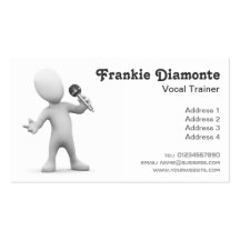 Singing Business Cards