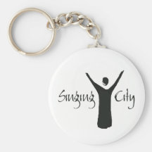 Singing City Keychain