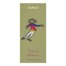 Singing Damsel Personalized Invite
