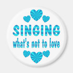 SINGING LOVE REFRIGERATOR MAGNET