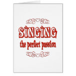 Singing Passion Card
