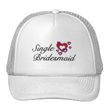 Single Bridesmaid Mesh Hats