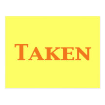 Single Dating or Taken Gifts Post Cards