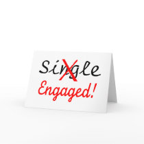 Single (Engaged) Card
