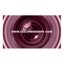 Single Eye Position 3 Business Card