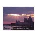 Single Gondola at Sunset