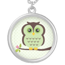 Single Green Owl
