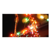Single Icicle Photo Cards