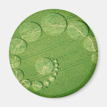 Single Julia Crop Circle Refrigerator Magnet