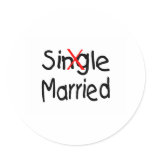 Single (Married) Stickers