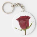 Single Rose Keychain