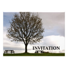 Single Tree  Invitation