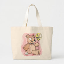 Sinister Teddy Bear Tote Bag