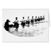 Sinking 8 Man Crew Rower Card