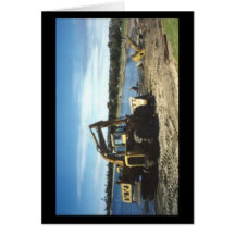 Sinking Excavator Card