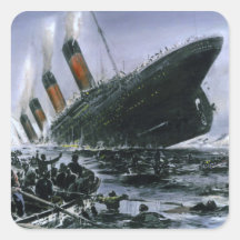 Sinking RMS Titanic Sticker