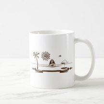 Sinking ship mug