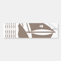 Sinking Ship Pirate Bumper Stickers