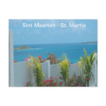 Sint Maarten - St. Martin Ocean Blue Seascape Post Cards