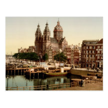 Sint Nicolaaskerk Amsterdam Carte Postale