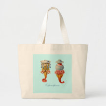 Siphonophorae  - Jellyfish Canvas Bag