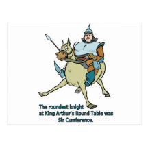 Sir Cumference Post Card