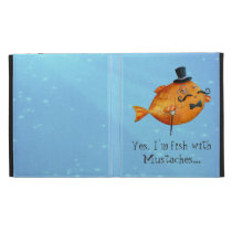 Sir Fishy Mustached Fish caseable cases