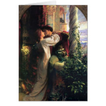 Sir Frank Dicksee, Romeo and Juliet Greeting Card