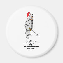 Sir Gullible Fridge Magnets