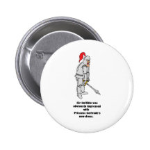Sir Gullible Pinback Button