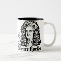 Sir Isaac Newton Science Rocks Mugs
