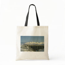 Sir Lamiel crosses Ribblehead Viaduct on the Settl Tote Bags