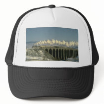 Sir Lamiel crosses Ribblehead Viaduct on the Settl Trucker Hats