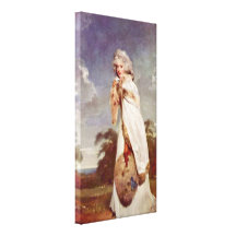 Sir Thomas Lawrence RA FRS - Countess of Derby Canvas Prints