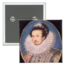 Sir Walter Raleigh Button