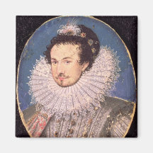 Sir Walter Raleigh Fridge Magnet