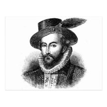 sir-walter-raleigh post card